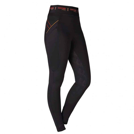 De Horka Rijlegging Jubilee Zwart is een bestseller dames rijlegging met perfecte pasvorm, brede elastische broekband, matte silicone full seat voor grip in het zadel en praktische telefoon zak.