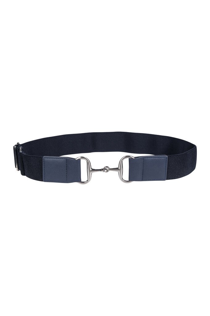 Bestel de HKM Sports Hunter BIT Riem in blauw bij Livin Horse Shop. Elastische riem, 5 cm breed, verstelbare lengte (one size fits all). Stijlvol & comfortabel voor ruiters.