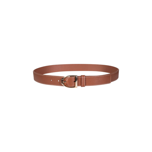 HKM Sports lederen riem Stijgbeugel in cognac, gemaakt van hoogwaardig kwaliteitsleer. Verkrijgbaar in meerdere maten voor een perfecte pasvorm.