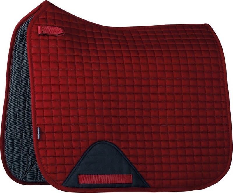 Harry’s Horse Exceed zadeldekje bordeaux met 3D Ceramic-voering. Verbetert bloedcirculatie, vermindert spierspanning en biedt perfecte pasvorm.