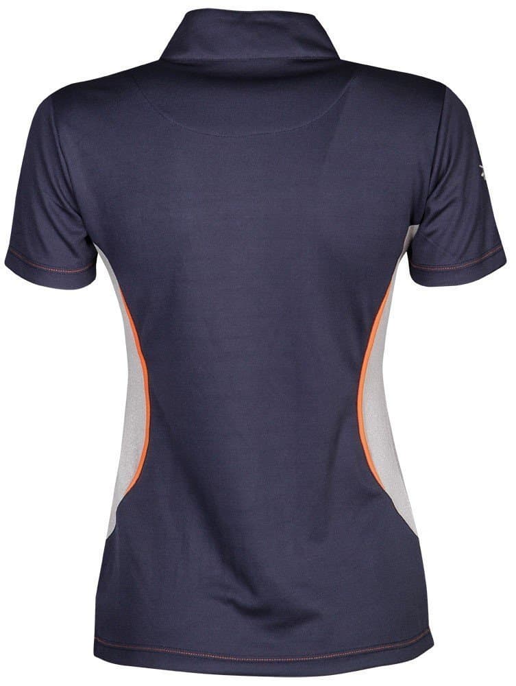 Harry’s Horse Shirt Dutch Edition met korte mouwen, rits en contrast melange details. 100% micro polyester met typische Hollandse logo’s.