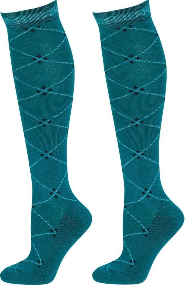 Kousen Square Clarens. Harry’s Horse Square Clarens kousen Shaded Spruce. Comfortabele paardrijsokken van katoenmix, voorkomen schuurplekken onder chaps of laarzen.