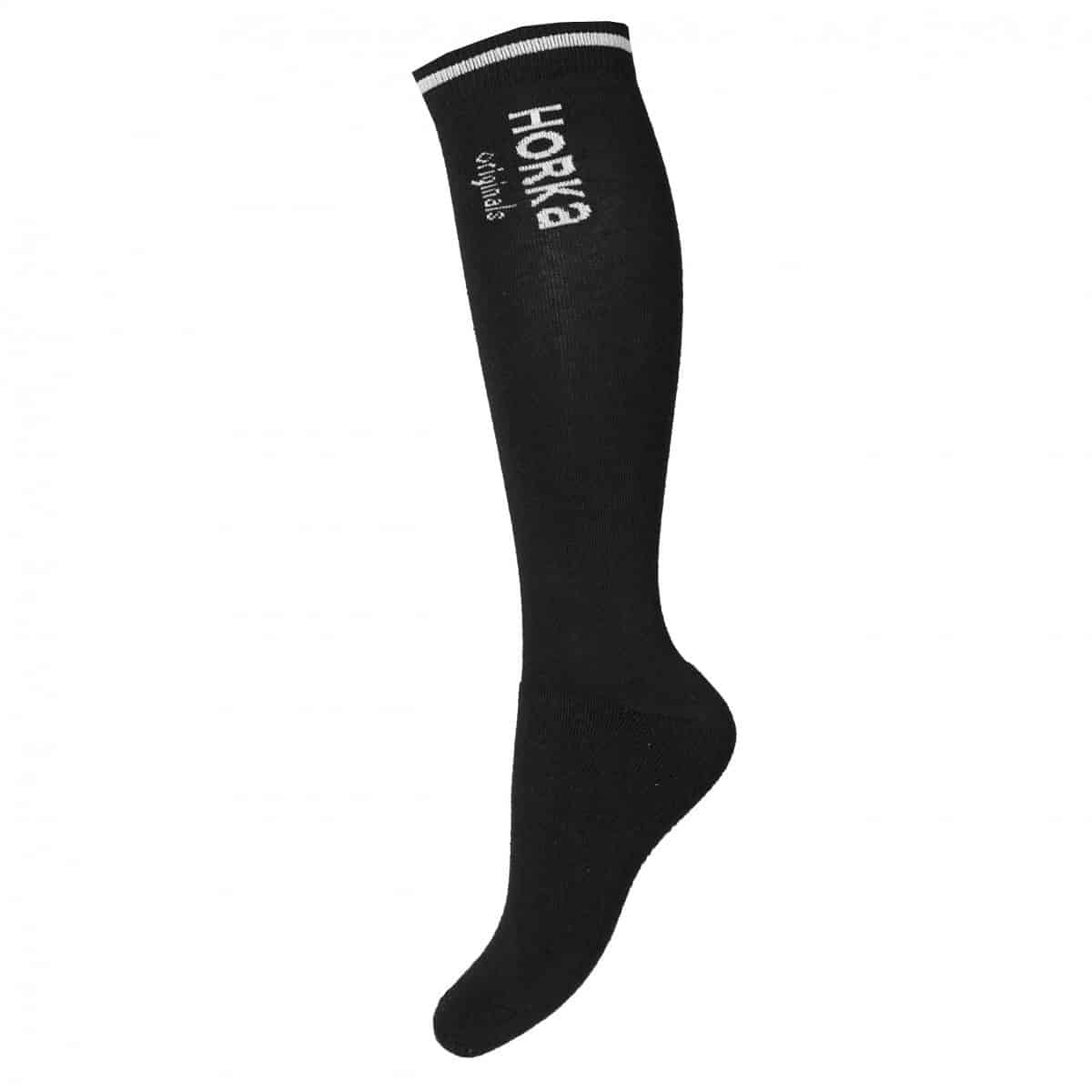 Ontdek de Horka Originals Sokken Zwart bij Livin Horse Shop. Comfortabele paardrijsokken met verstevigd voetbed. Verkrijgbaar in XS t/m L.