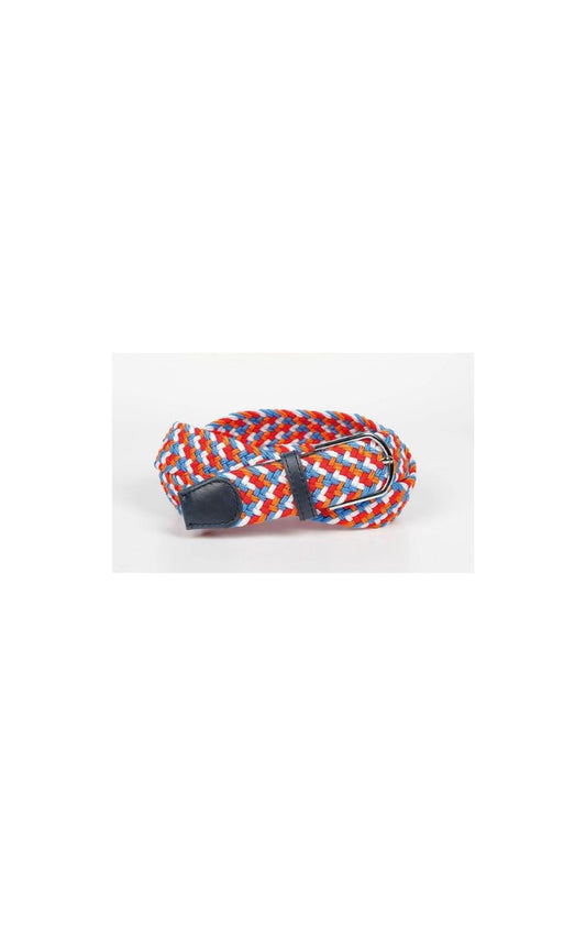 Bestel de Horka Stretch Riem Dutch bij Livin Horse Shop. Kleurrijke elastische riem, comfortabel en modieus. Verkrijgbaar in maat S (70 cm) en L (100 cm).