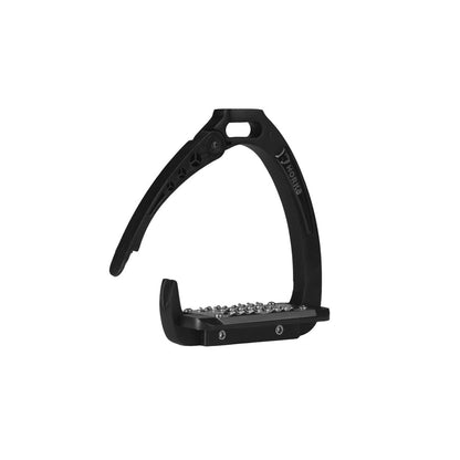Rijd veilig én stijlvol met Horka 5 Star veiligheidsstijgbeugels in zwart. Met scharnieropening bij val, antislip zool en sterk aluminium frame.

