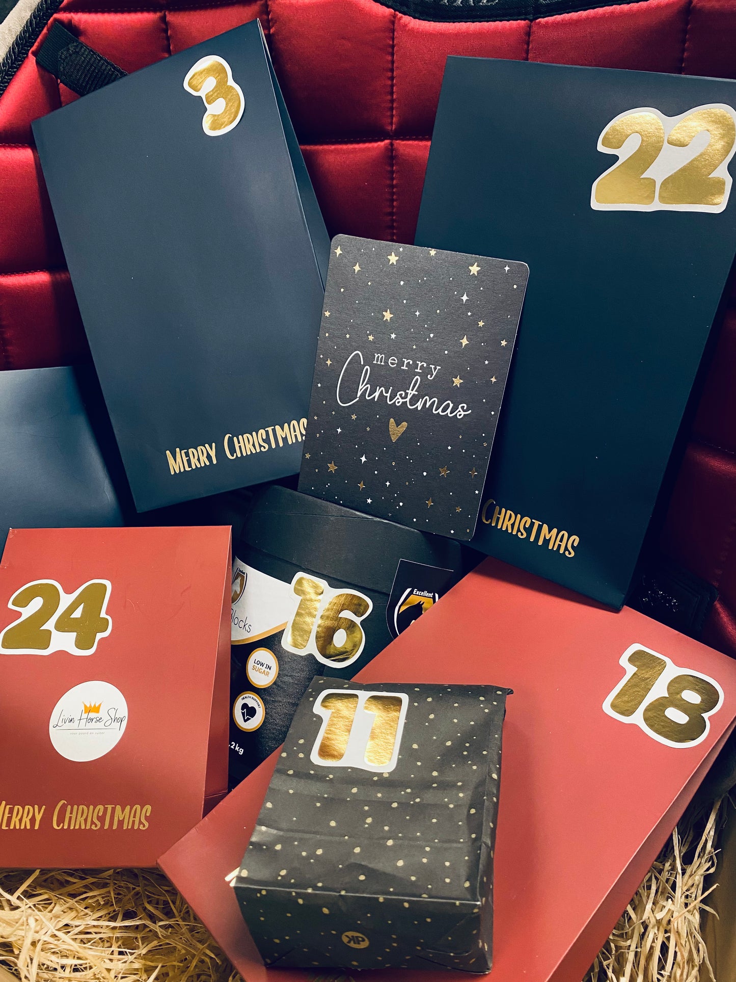 Horse Advent Calendar XL with Lemieux saddle pad PRE-ORDER