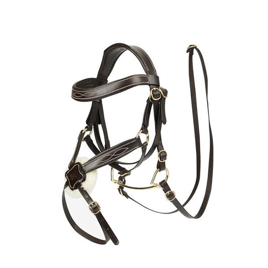 LeMieux Hobby Horse Hoofdstel Grackle Bridle – Bruin | Educatief &amp; Realistisch Speelgoed