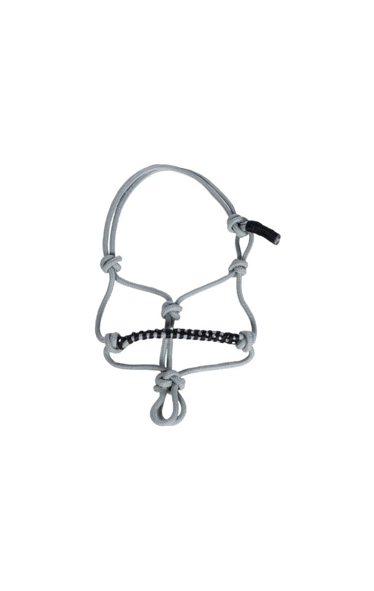 HKM Hobby Horse Rope Halter - Grey