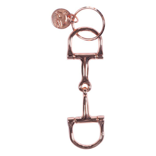 HKM Sports Sleutelhanger Bit - Rose Gold. Elegante HKM Sleutelhanger in de vorm van een bitje – uitgevoerd in trendy Rose Gold. Leuk én praktisch voor elke paardenfan. Verkrijgbaar bij Livin Horse Shop!
