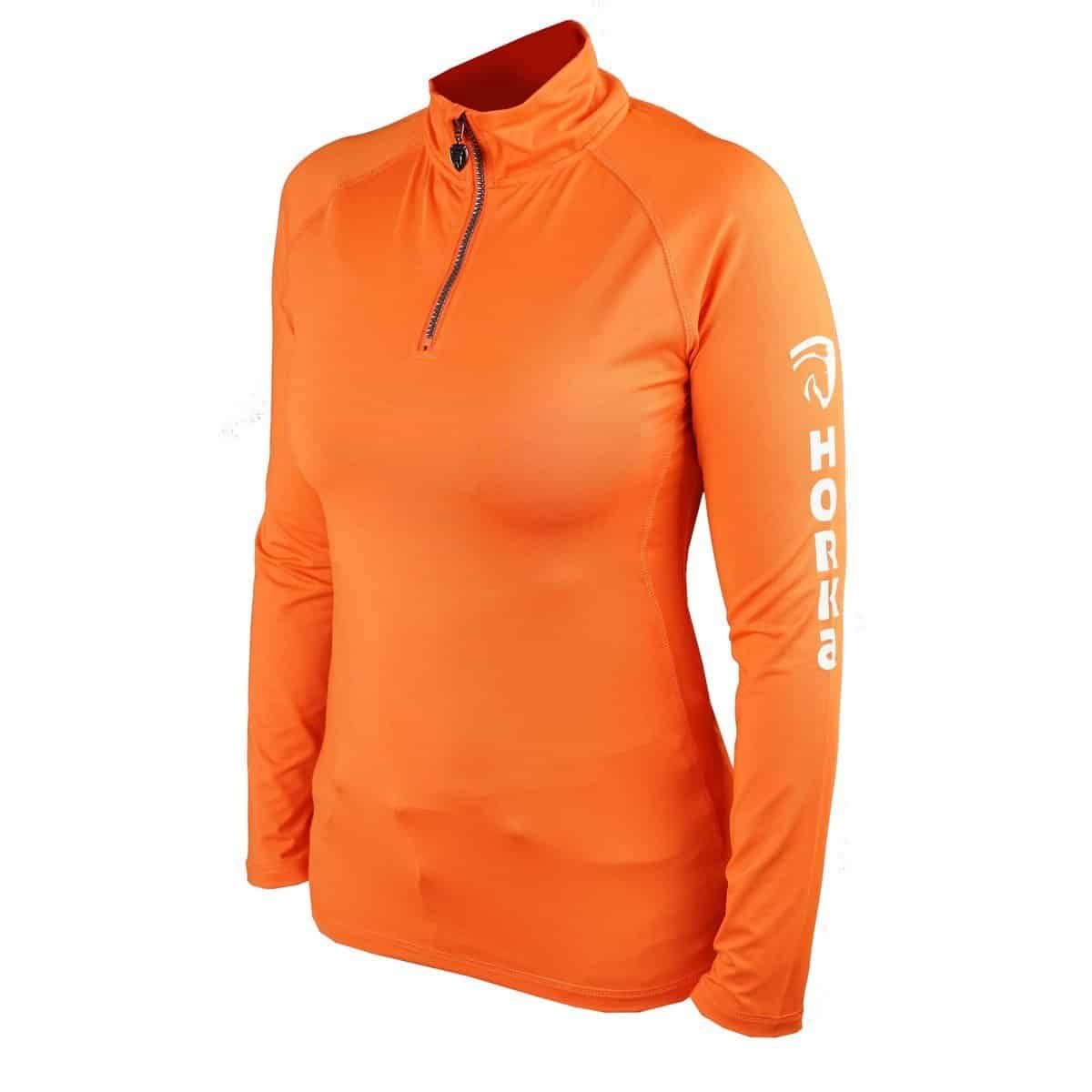 Horka Eventing Shirt Blue and Orange *