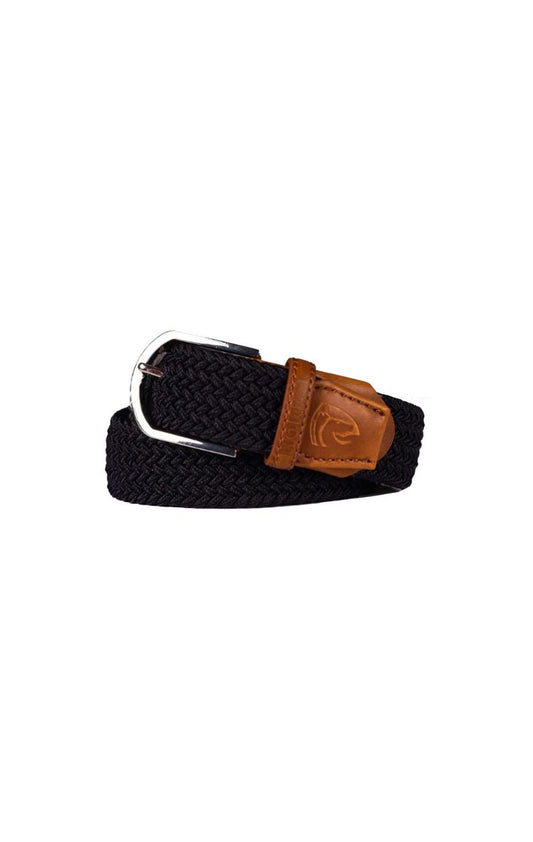 Ontdek de Horka Stretch Riem Blauw bij Livin Horse Shop. Modieuze elastische riem van hoge kwaliteit, verkrijgbaar in meerdere maten. Perfect voor ruiter en casual outfit.