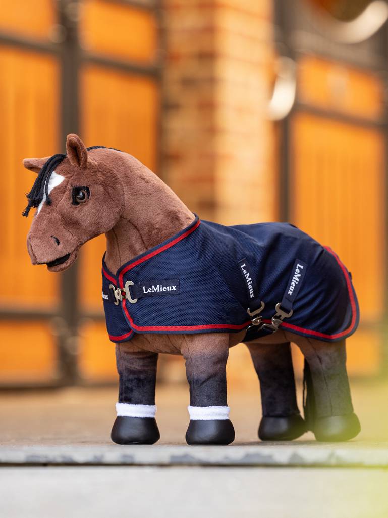 LeMieux Toy Pony Mesh Cooler Navy - Livin Horse Shop