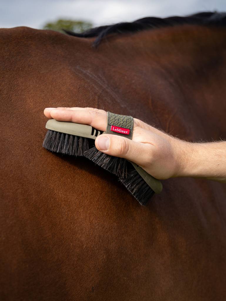 LeMieux Flexi paardenhaar borstel Alpine.