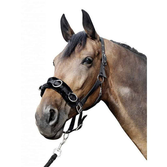 HKM Bridle with fur