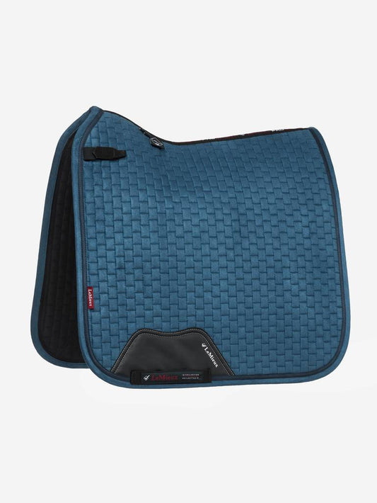 LeMieux Dressage Suede Square Atlantic