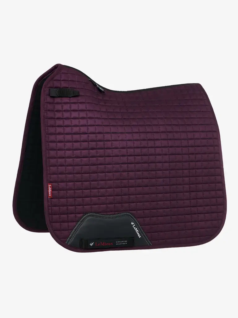 LeMieux Suede Dressage Square Fig