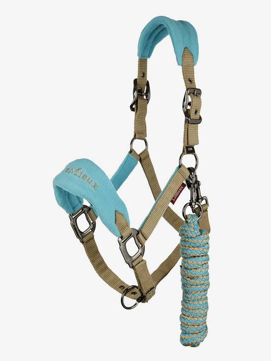 LeMieux Vogue Headcollar & Leadrope Azure