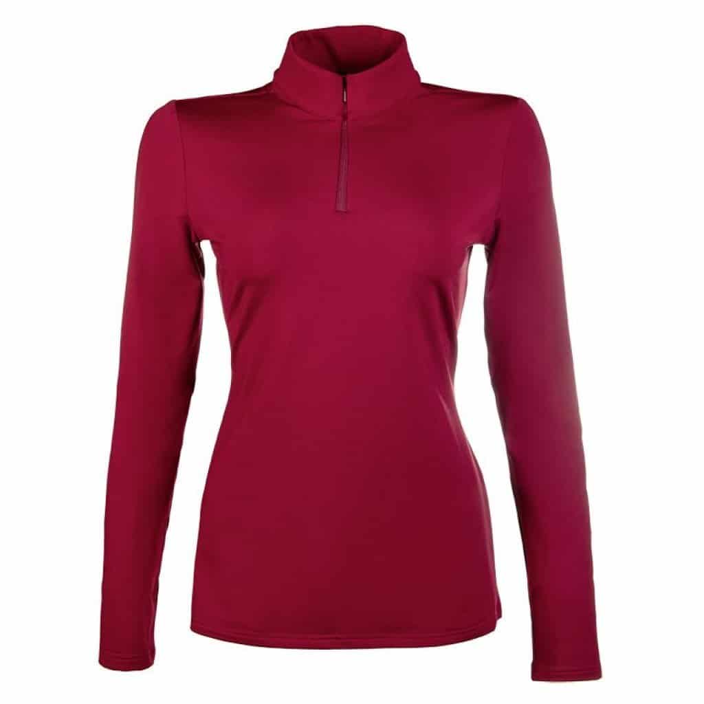 HKM Baselayer Basic Shirt Bordeaux *